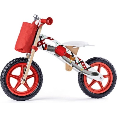 Woody motorka červený