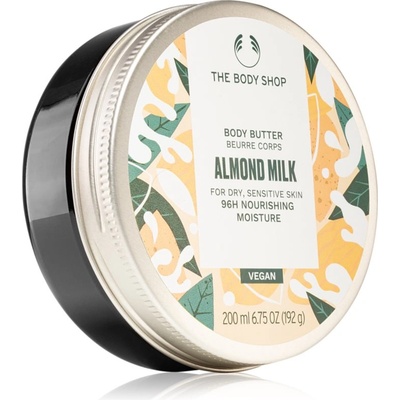 The Body Shop Almond Milk Body Butter подхранващо масло за тяло за суха и чувствителна кожа 200ml