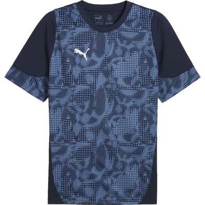 Puma Teamcup training jersey modrá tmavo modrá biela