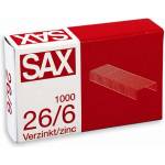 SAX Скоби, 26/6, цинк, sax 1-266-00 (1-266-00)