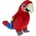 Dubi Red parrot 25cm