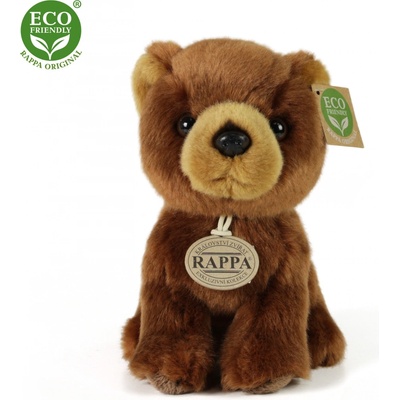 Eco-Friendly Rappa medvěd hnědý 18 cm