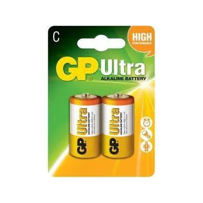 GP Batteries Алкална батерия gp ultra lr14 /2 бр. в опаковка/ 1.5v, gp-ba-14au-u2