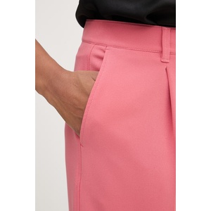 BOSS Orange широк панталон дамски C_Tiwi2 (50545580) - answear - 174,05 лв