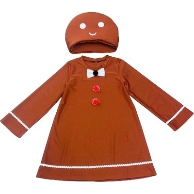 КАРНАВАЛ КОСТЮМ КОЛЕДНА БИСКВИТКА ЗА МОМИЧЕ (787720231250)