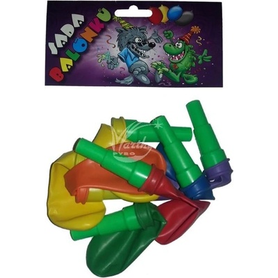 Balónky s píšťalkou