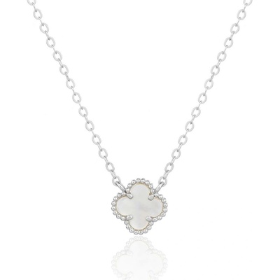 Jan Kos jewellery Stříbrný řetízek s přívěskem s perletí MHT