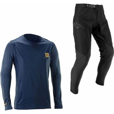 LEATT MTB Gravity 1.0 Ride Kit Galaxy Blue Komplet
