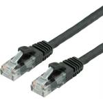 Roline Patch cable UTP Cat. 6 0.5m, Black 21.99. 1025 (21.99.1025)