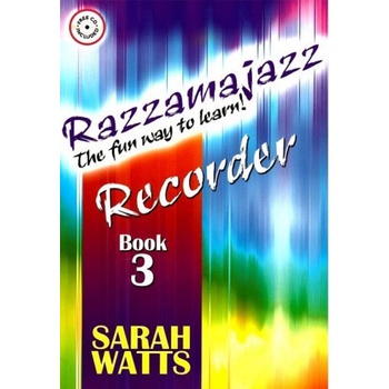 Razzamajazz Recorder 3 + CD snadné skladbičky pro zobcovou flétnu a klavír