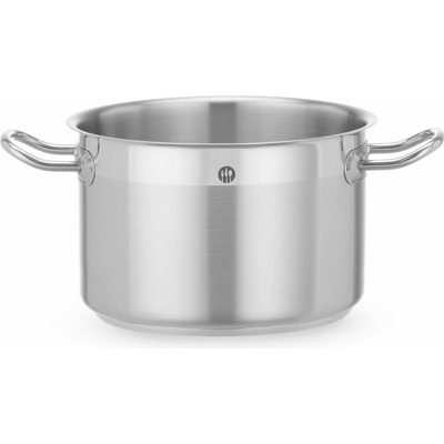 Panvica na dusenie bez pokrievky, HENDI, Profi Line, 4L, ⌀200x(H)130mm, Okrúhly