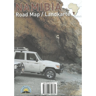 mapa Namibia 1:2 mil.