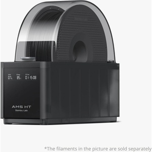Bambu Lab AMS HT - кутия за изсушаване и съхранение на 3D филамент до 85°C с автоматично подаване