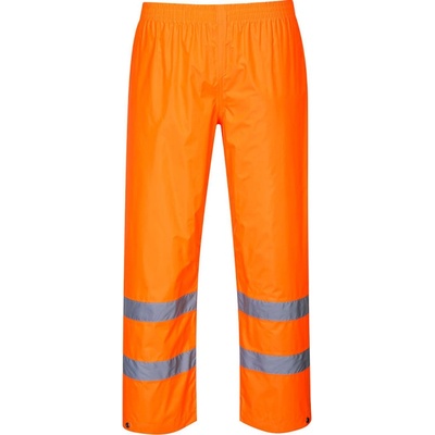 Portwest nohavice Hi Vis Rain H441 reflexné nohavice do dažďa do pasu oranžová