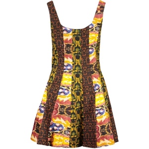 Desigual Къса рокля за жени desigual, Размер s, Цвят Жълт (26swvw58_gi4086)