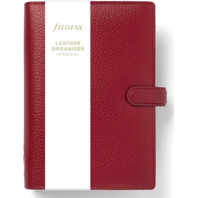 Filofax Finsbury A6 týdenní 2026 scarlet