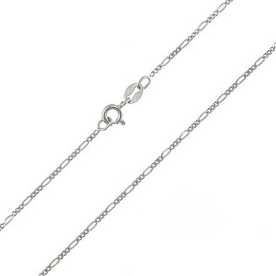 Infinity Silver Stříbrný řetízek figaro 100103540
