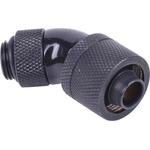 Alphacool Компресионен фитинг Alphacool, 16/10 - G1/4, 45°, Въртящ се, Черен мат (AC-62374) - tehnik
