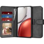 Techsuit Калъф тип тефтер за Honor Magic8 Lite - Techsuit Diary Book - Черен (KF2361021)