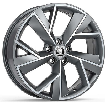 Škoda Triglav 7x19 5x112 ET43 anthracite