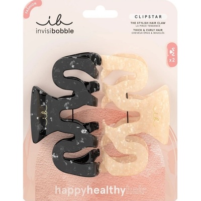 Invisibobble CLIPSTAR Eclipse - Skřipec do vlasů 2 ks