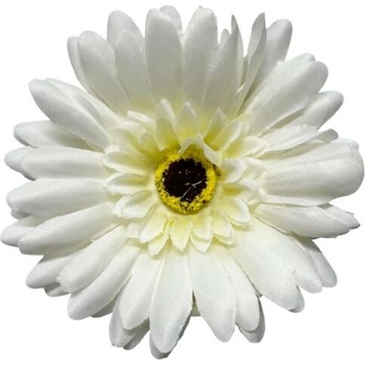 Umelá gerbera biela 10 cm