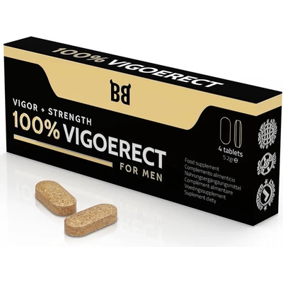 Blackbull By Spartan 100% Vigoerect Vigor + Strength For Men 4 Tablets