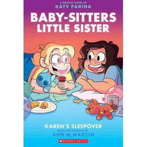 Karen's Sleepover: A Graphic Novel (Baby-Sitters Little Sister #8) | Katy Farina (ISBN: 9781338762549)