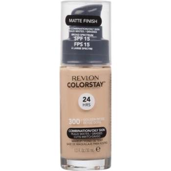 Revlon Colorstay Combination Oily Skin SPF15 фон дьо тен за комбинирана към мазна кожа 30 ml нюанс 300 Golden Beige