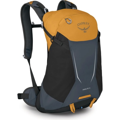 Osprey Туристическа раница Osprey Hikelite 18 Walking backpack - Tungsten / Yelow - размер One Size (504-0871-0411)