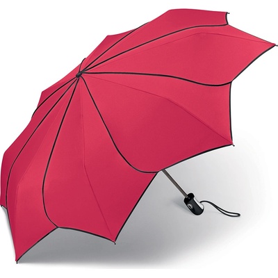 Pierre Cardin Sunflower Red & Black dámský skládací deštník černo červený