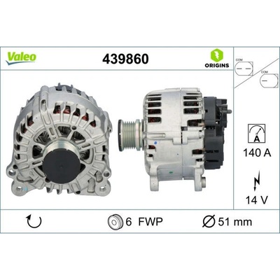 generátor VALEO 439860
