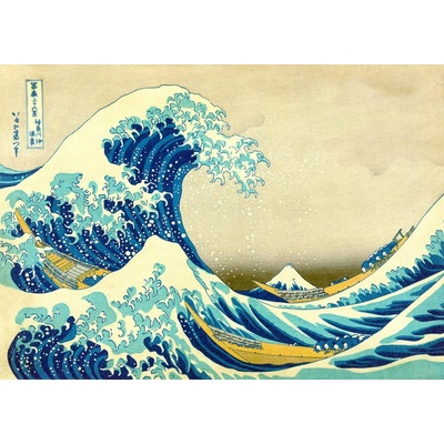 ENJOY Katsushika Hokusai: Velká vlna u pobřeží Kanagawy 1000 dielov