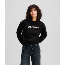 Karl Lagerfeld Jeans KLJ Reg Essential Logo Sweat Black