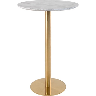 House Nordic Кръгла бар маса с мраморен плот ø 70 cm Bolzano - House Nordic (2301000)