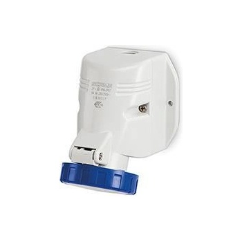 SCAME Промишлен контакт 2P+Е 16A IP66 серия Optima Top M20 открит монтаж - 518.1653T (518.1653T)