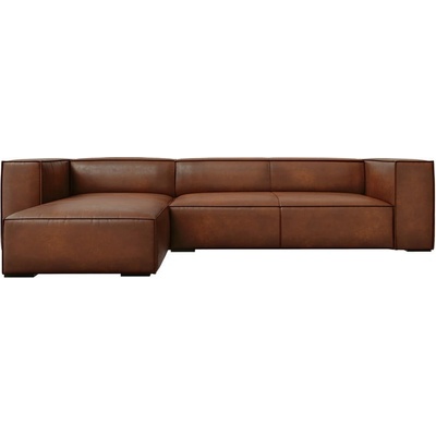 Windsor & Co Sofas kožená rohová pohovka koňakovohnedá