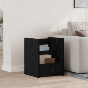 vidaXL Етажерка за списания с рафт Черния дъб 35 x 35 x 45 см (890865)