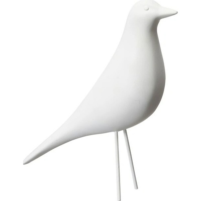 Wikholmform Dekoračný vtáčik V.22 cm biely