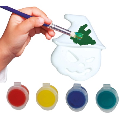 Fiestas Guirca DIY set na maľovanie s farbami - Tekvica s klobúkom