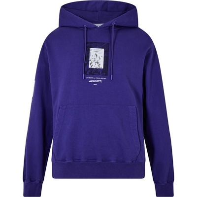 OFF WHITE Суичър OFF WHITE Men's Slim Graphic Hoodie - Purple & White
