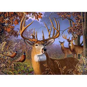 Cobble Hill - Puzzle Deer and Pheasant 500 XXL - 500 piese