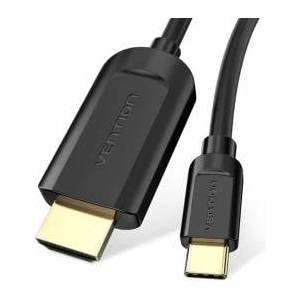 Vention Cable USB-C to HDMI 1.4 Vention CGUBG 4K 30Hz 1, 5m (black)