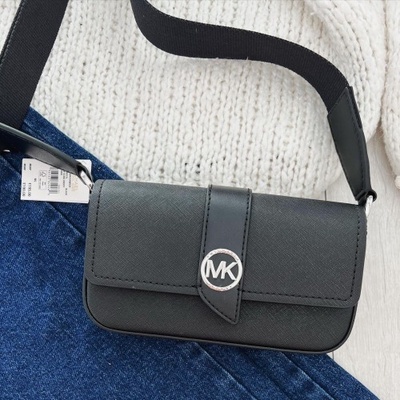 Michael Kors Messenger crossbody Greenwich černá
