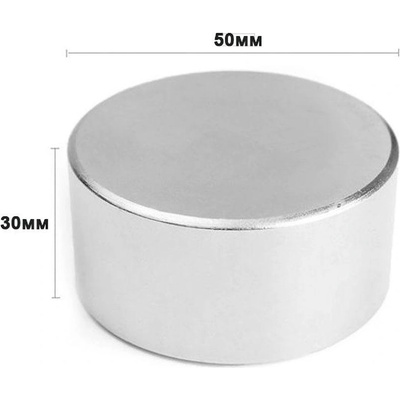 UNI STR Неодимов магнит №52, 50x30мм (UNI-06271)