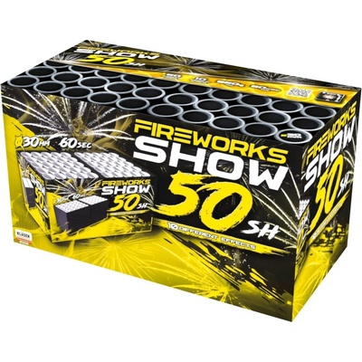 Kompaktní ohňostroj Firewor ks show 50 ran 30 mm