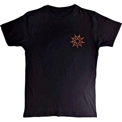Slipknot The End, So Far Flame Logo Back Print Black 2XL Риза (SKTS105MB05)
