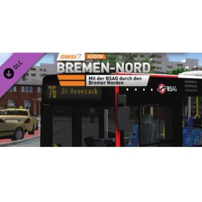 Игра OMSI 2 Add-on Bremen-Nord за PC Steam, Електронна доставка