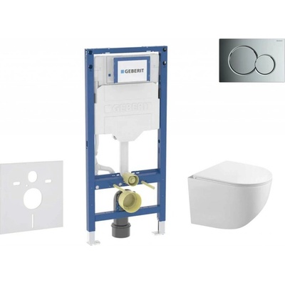 Geberit Duofix s tlačidlom Sigma01 SANI11CA1126B