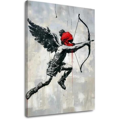 Obraz Cupid's Aim na plátne | dokončené rukou umelca - 70x100 cm